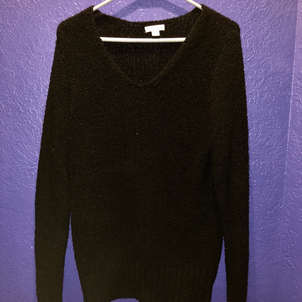 Black sweater